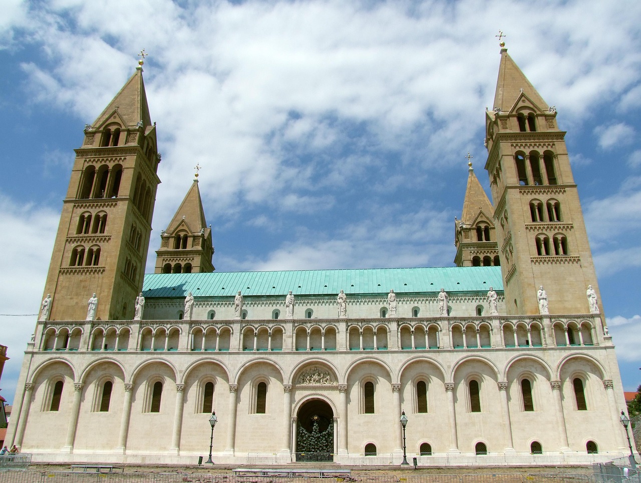 cathedral, catholic, church, pecs, hungary, faith, christian, religion, tour, excursion, tourism