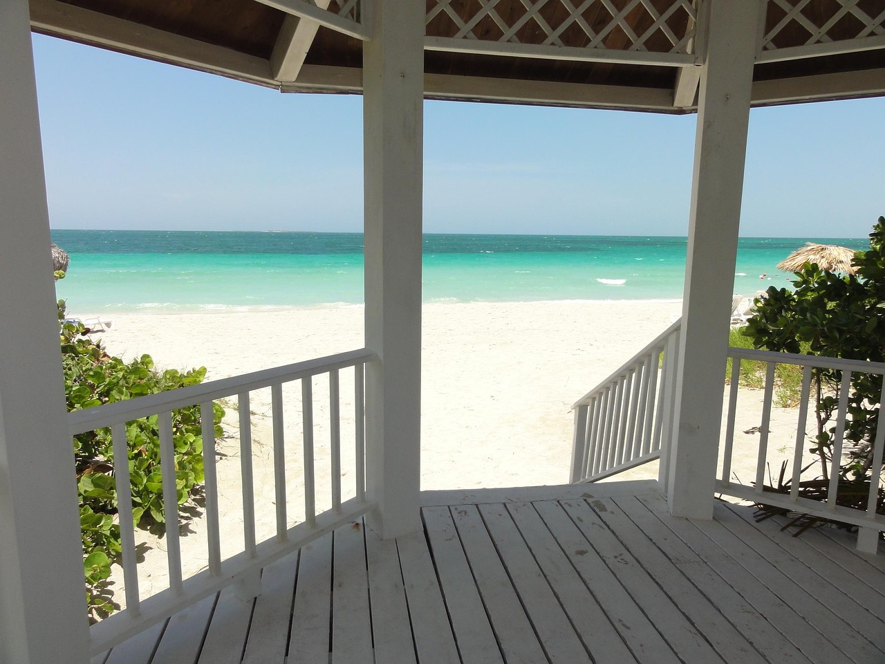 cuba, varadero, beach, wood, shadow, nature, summer