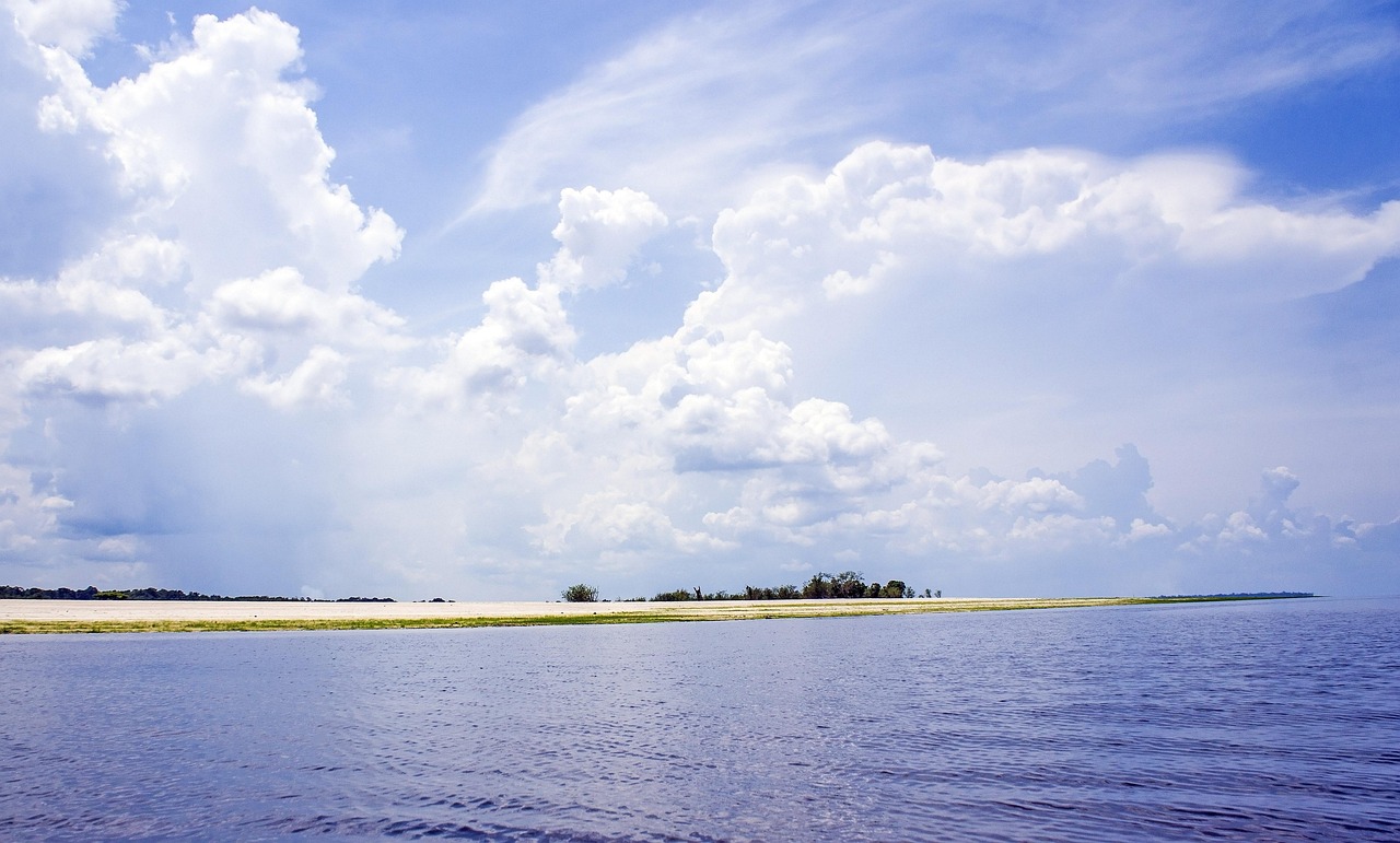 paisagem amazônica, praia, blue sky, praia de rio, praia deserta, vacation, nature, amazon, blue, colors, colorful, tropical, beach, travel, sky, peace, blue amazon