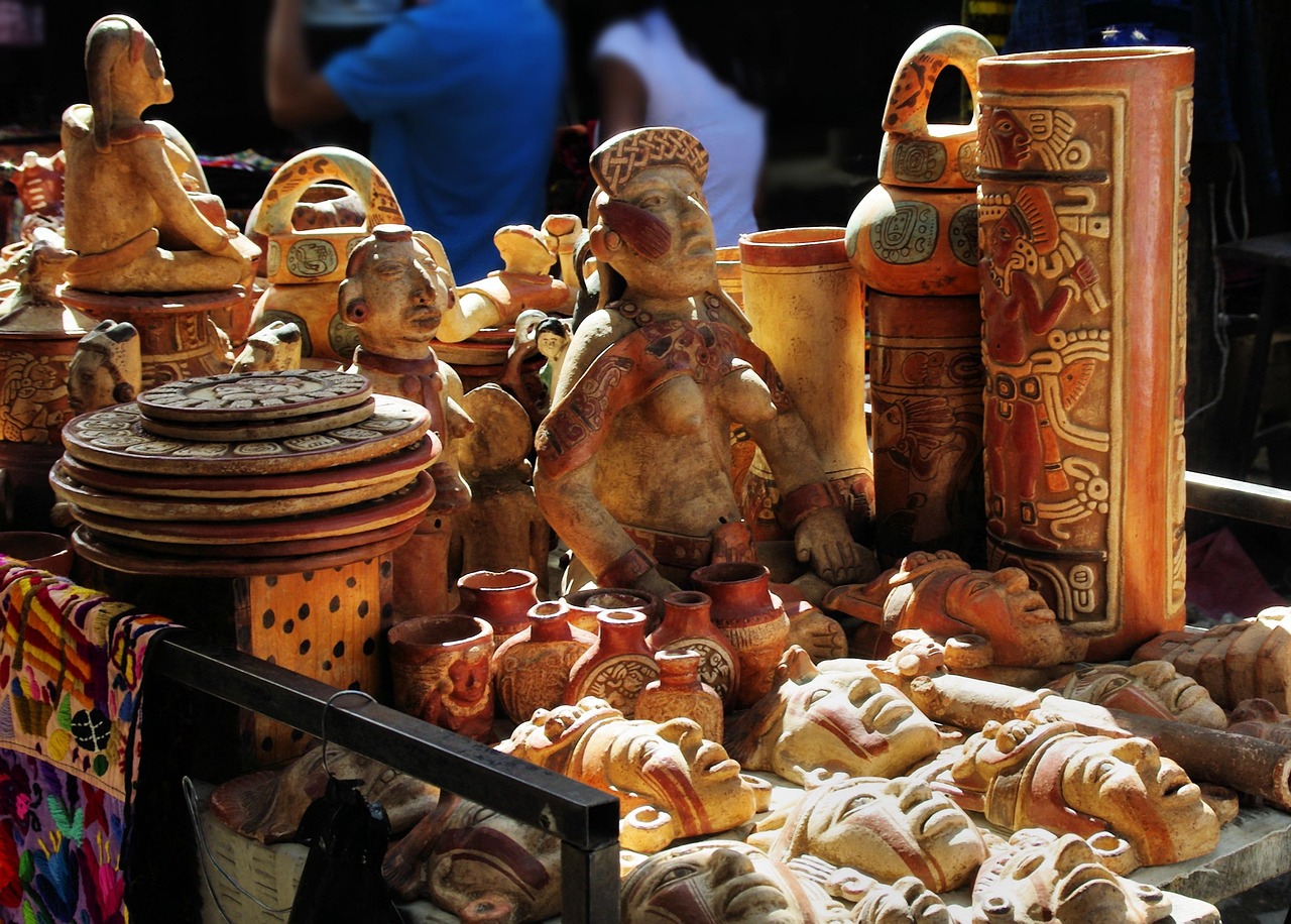 guatemala, chichicastenango, market, et al, figurines, statues, ethnic, guatemala, guatemala, guatemala, guatemala, guatemala