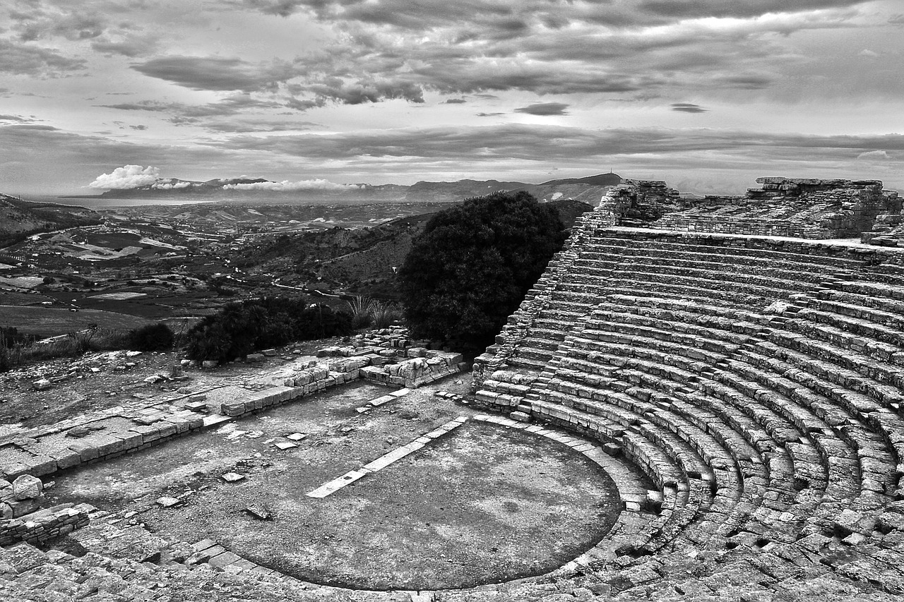 segesta, teatro, sicila