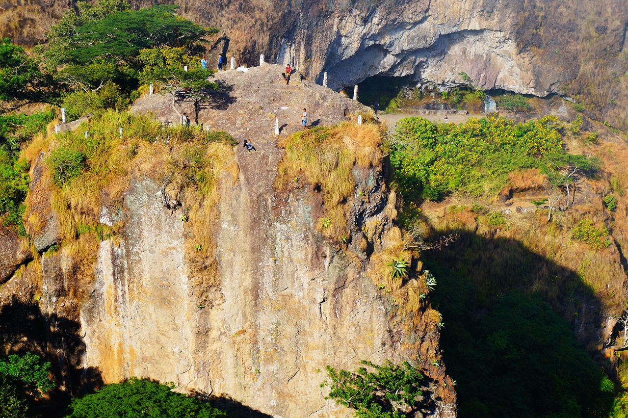el salvador, landscape, mountain, fly, stone, nature, people, mountaineering