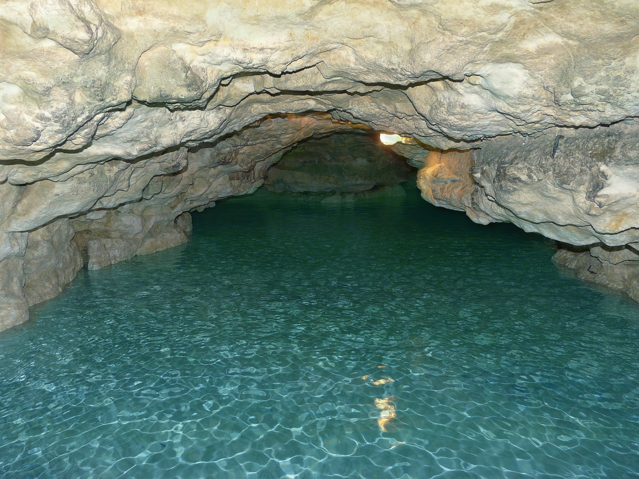 grotto, water, cave, hungary, nature, caves