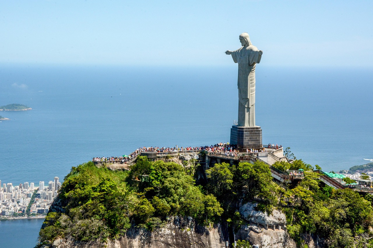 brazil, rio, landscape, tourism, ocean, mountain, guanabara, city, nature, summer, sky, viewpoint, landmark, vacations, stunning, aerial, helicopter, christ, redeemer, corcovado, statue, wonder, brazil, brazil, brazil, brazil, brazil