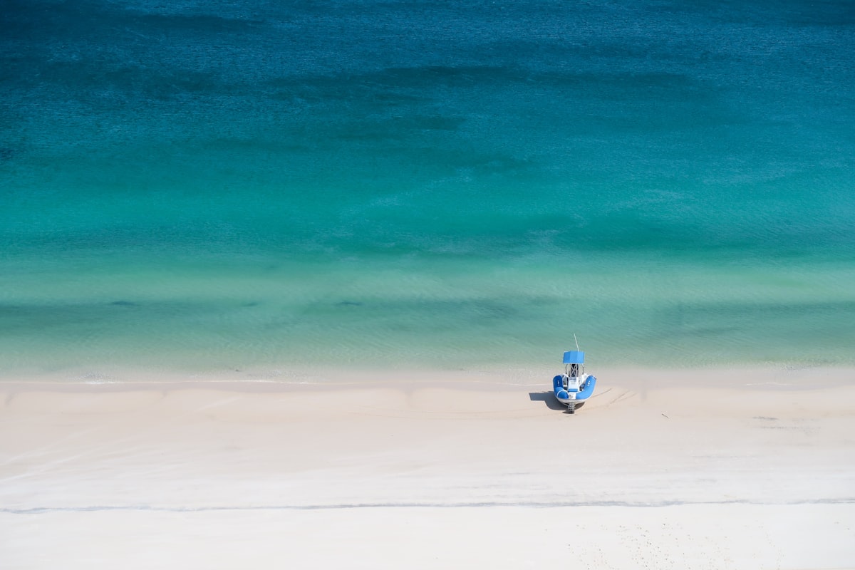 boat on shore