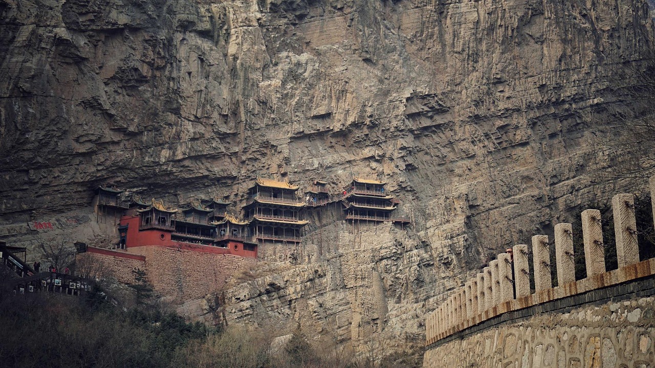 hanging temple, china, buddhism, hanging temple, hanging temple, hanging temple, hanging temple, hanging temple, china, china