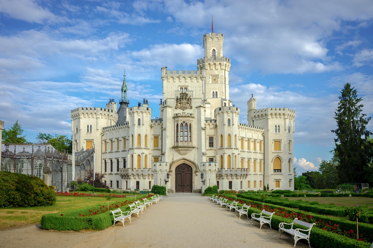 hluboka castle, castle, architecture, south bohemia, bohemia, czech republic, palace, facade, landmark, historical, tourist attraction, europe, hluboká, fairytale castle, fairy tale, castle, czech republic, czech republic, palace, palace, palace, palace, palace
